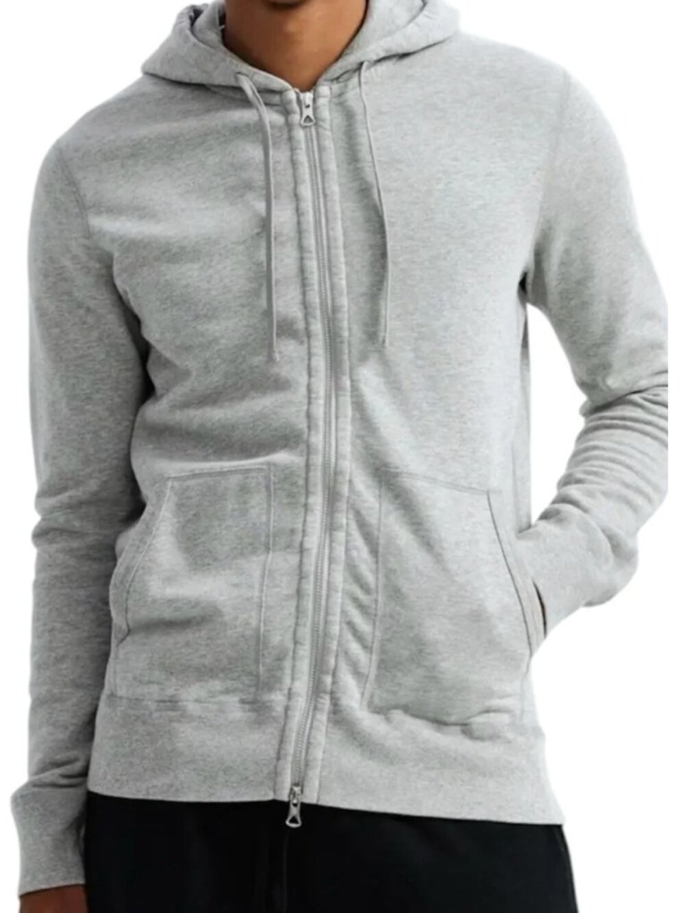 REIGNING CHAMP CORE FULL ZIP LIGHTWEIGHT TERRY HOODIE SIZE XL